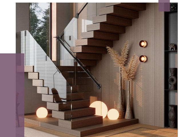 Изготовление и монтаж лестниц в Красноярске от 86360 руб. | ПРОЛЁТ-Крс