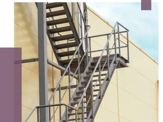 Пожарные лестницы в Красноярске от 12192 руб. — монтаж и продажа | ПРОЛЁТ-Крс