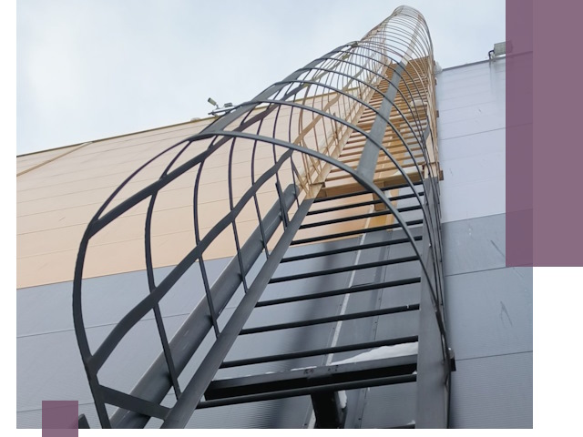 Изготовление и монтаж пожарных лестниц в Красноярске профессионально