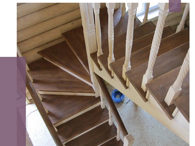 Реставрация деревянных лестниц в Красноярске от 4267 руб.