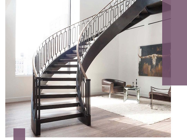 Металлические лестницы на заказ с монтажом и гарантией в Красноярске