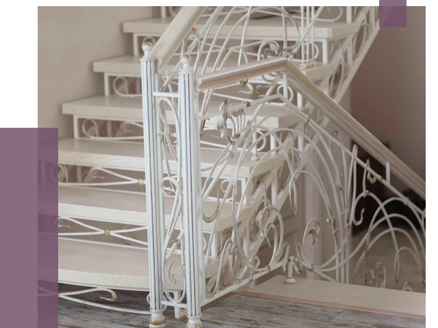 Изготовление кованых лестниц на заказ в Красноярске от 86360 руб. | ПРОЛЁТ-Крс