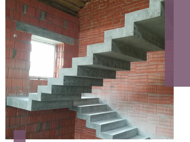 Бетонные лестницы под ключ в Красноярске: монтаж, демонтаж, ремонт