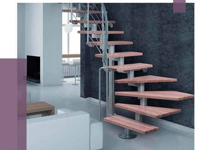 Модульные лестницы в Красноярске от 16764 руб. — купить в ПРОЛЁТ-Крс