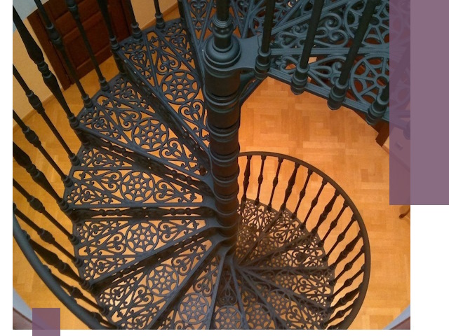 Винтовые лестницы под ключ в Красноярске: производство и монтаж