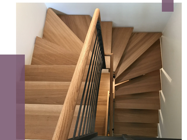 П-образные лестницы в Красноярске под ключ от 48260 руб. | ПРОЛЁТ-Крс