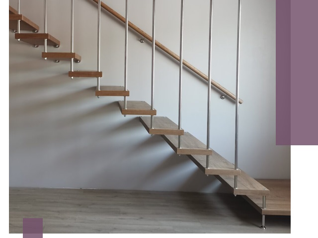 Демонтаж лестниц на больцах в Красноярске быстро и аккуратно