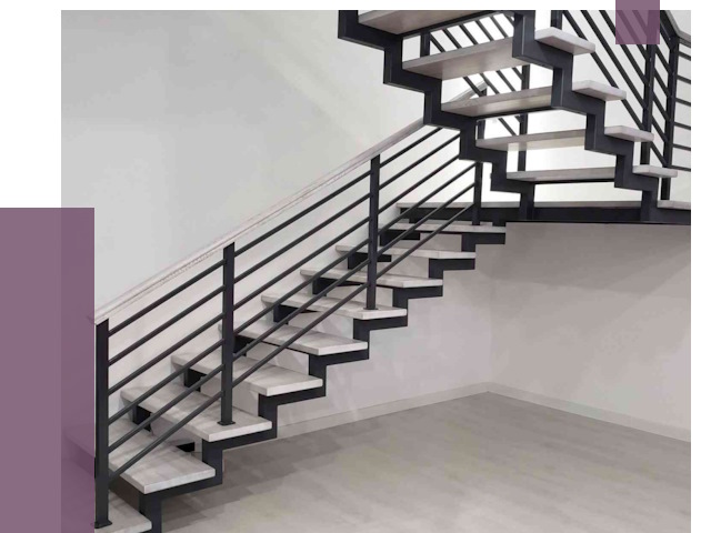 Лестницы на металлокаркасе под ключ в Красноярске от 12700 руб. | ПРОЛЁТ-Крс