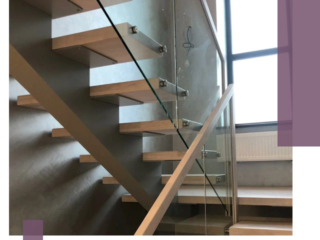 Изготовление лестниц на монокосоуре в Красноярске с монтажом и гарантией