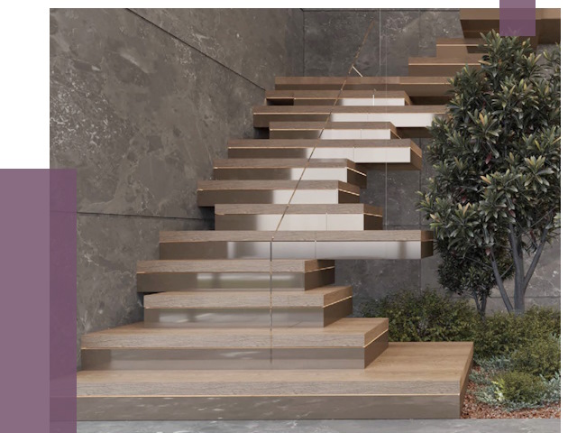 Современные лестницы в Красноярске от 13716 руб. | ПРОЛЁТ-Крс