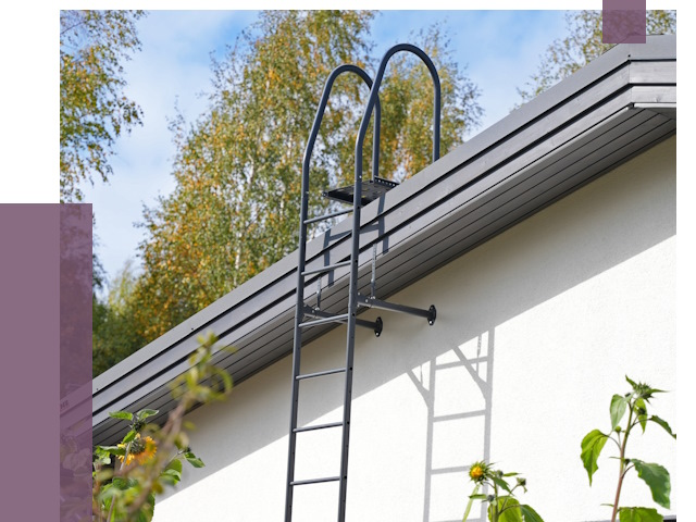 Лестницы на крышу в Красноярске от 18999 руб. — монтаж и монтаж ПРОЛЁТ-Крс