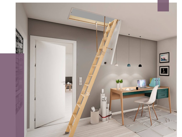 Чердачные лестницы в Красноярске — от 14478 руб. | ПРОЛЁТ-Крс