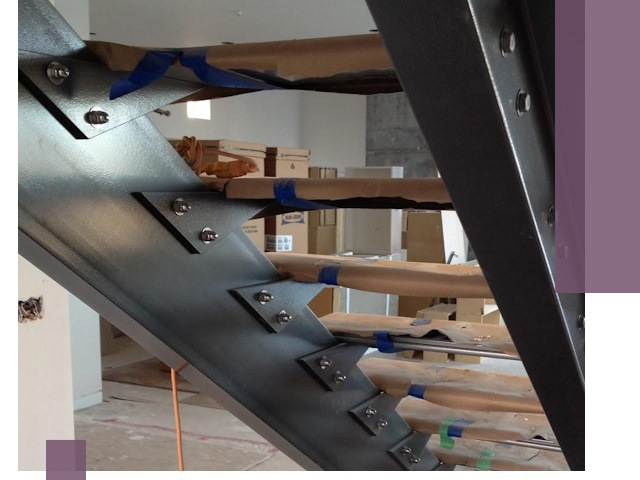 Усиление лестничных конструкций и усиление опор в Красноярске