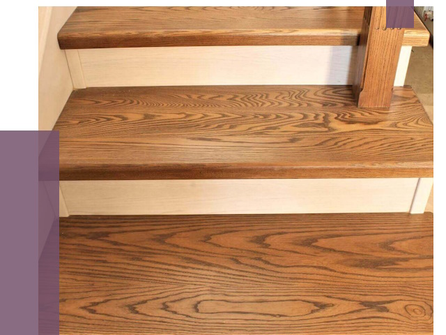 Буковые лестницы под ключ в Красноярске от 12446 руб.