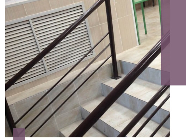 Изготовление перил из металла под ключ в Красноярске