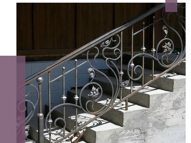 Кованые перила в Красноярске от 8636 руб. под ключ — качество от ПРОЛЁТ-Крс