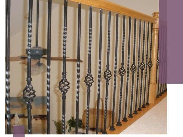 Изготовление и монтаж кованных перил в Красноярске под ключ