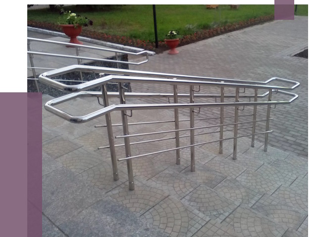 Перила для инвалидов в Красноярске от 7539 руб. под ключ | ПРОЛЁТ-Крс