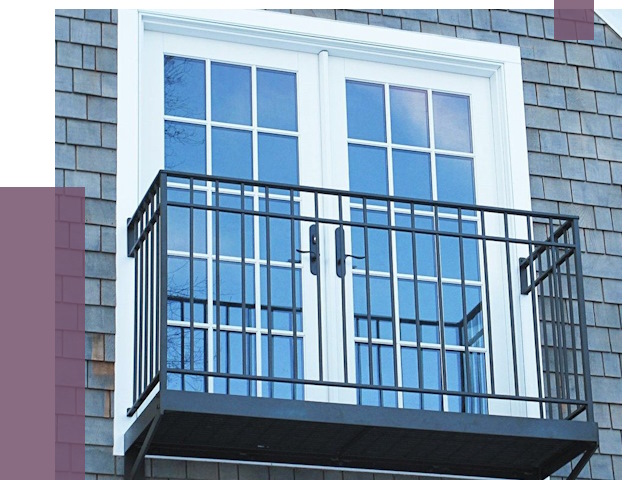 Французские балконы в Красноярске от 7366 руб. за м2