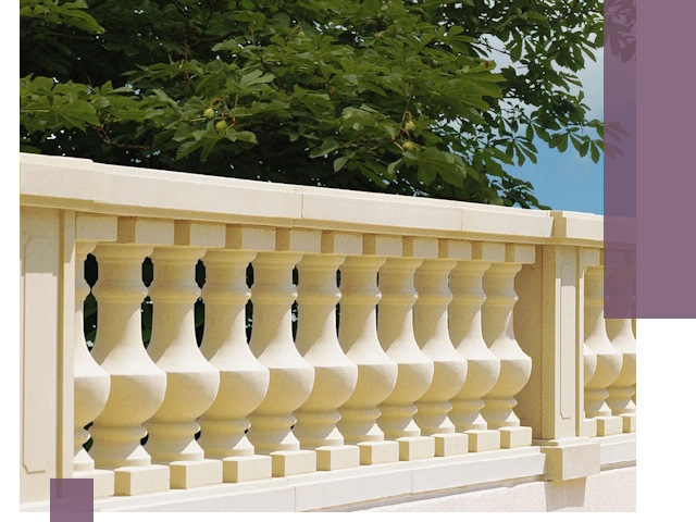 Установка балюстрады в Красноярске: изготовление и монтаж под ключ