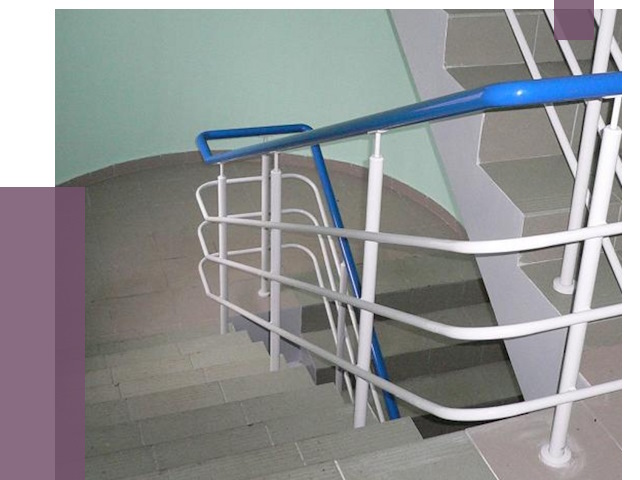 Перила в подъезде в Красноярске — установка и замена от 7366 руб. | ПРОЛЁТ-Крс