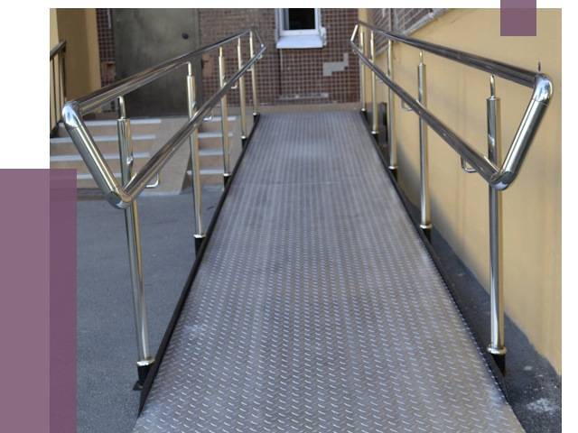 Пандусы в Красноярске от 12192 руб. — установка для инвалидов | ПРОЛЁТ-Крс