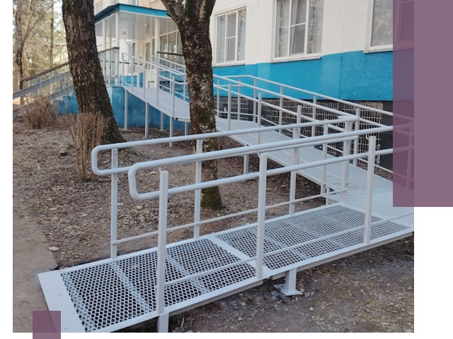 Пандусы под ключ в Красноярске: изготовление, монтаж и демонтаж