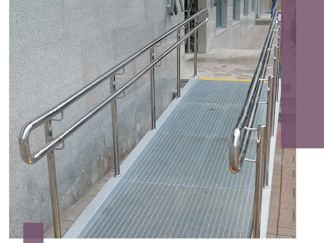 Пандусы для инвалидов в Красноярске — изготовление и монтаж