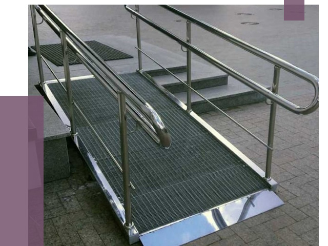 Монтаж пандусов для инвалидов в Красноярске от 8555 руб. под ключ | ПРОЛЁТ-Крс