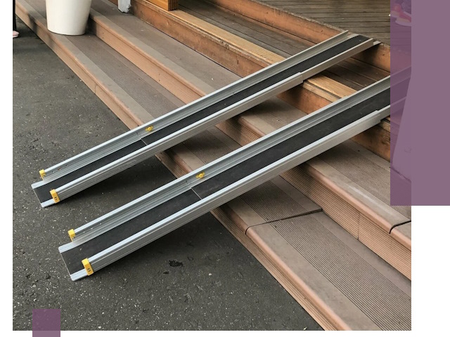 Телескопические пандусы под ключ в Красноярске — изготовление и монтаж