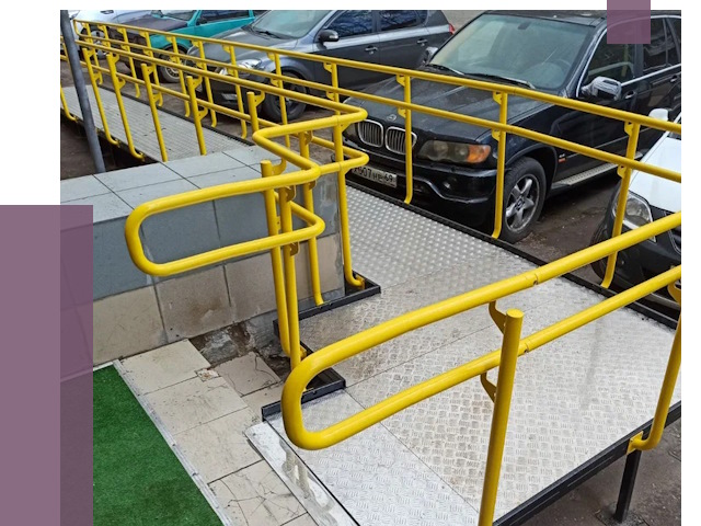 Стационарные пандусы в Красноярске от 12192 руб. | ПРОЛЁТ-Крс