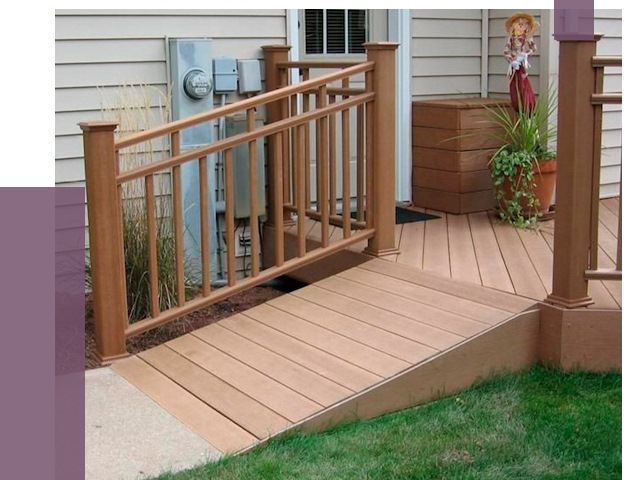 Пандус на крыльцо в Красноярске под ключ от 7722 руб. 