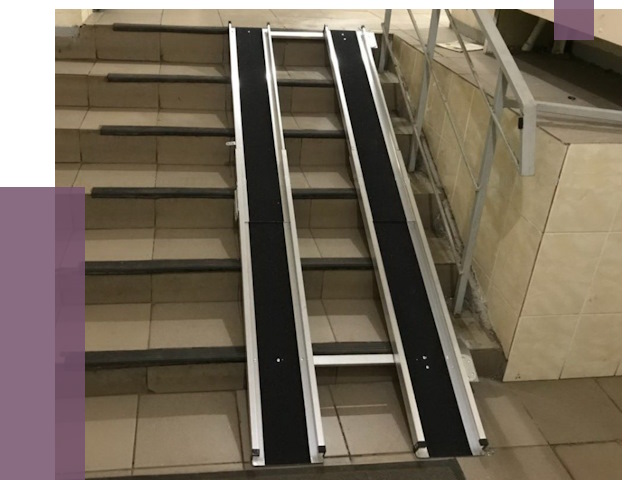 Установка пандуса в подъезд в Красноярске от 7925 руб. под ключ | ПРОЛЁТ-Крс