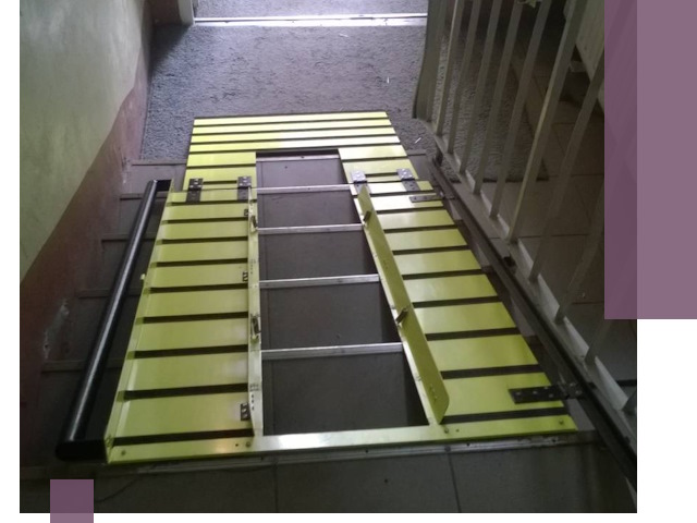 Профессиональный монтаж пандуса в подъезд в Красноярске