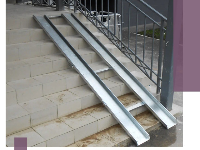 Пандусы для детских колясок в Красноярске: изготовление и монтаж