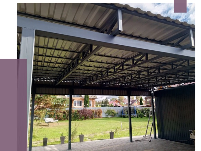 Монтаж навесов в Красноярске от 7315 руб. — установка навеса | ПРОЛЁТ-Крс