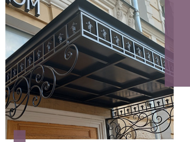 Ремонт козырьков и навесов в Красноярске — быстро и качественно