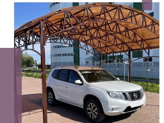 Недорогие навесы в Красноярске от 42672 руб. | ПРОЛЁТ-Крс