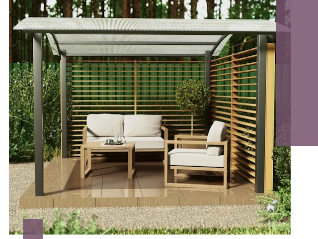 Навесы для дачи в Красноярске: изготовление, монтаж и демонтаж