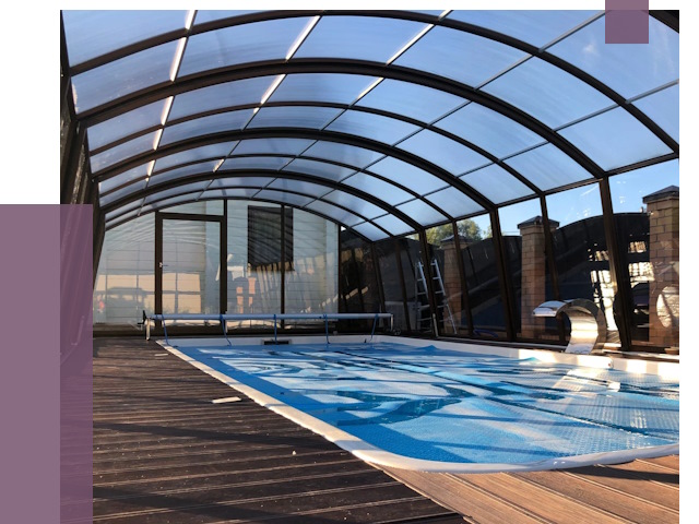 Навесы для бассейна в Красноярске от 16662 руб. под ключ | ПРОЛЁТ-Крс