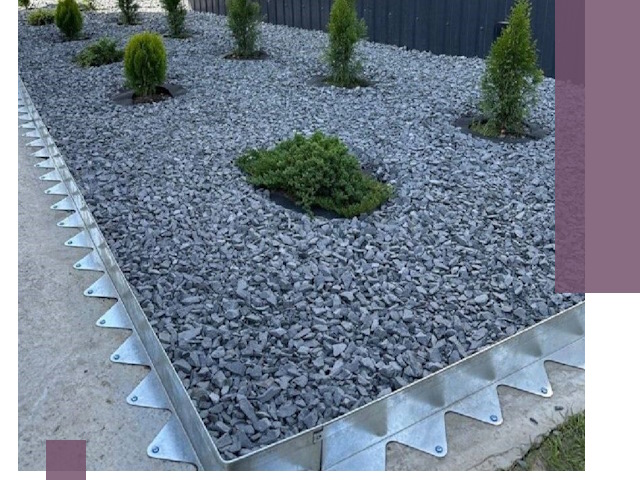 Оцинкованные металлические бордюры под заказ в Красноярске