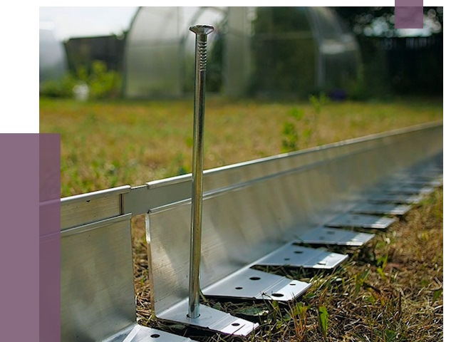 Металлические бордюры для газона в Красноярске от 4267 руб. | ПРОЛЁТ-Крс