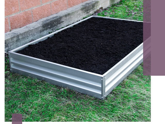 Металлические бордюры для грядок в Красноярске: прочность и аккуратность