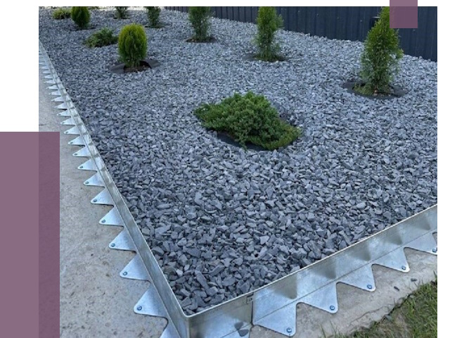 Металлические бордюры для клумб в Красноярске от 4318 руб.