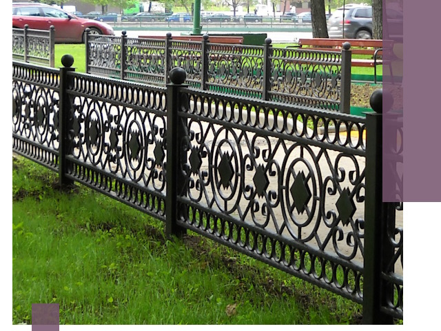 Секционные газонные ограждения под ключ в Красноярске