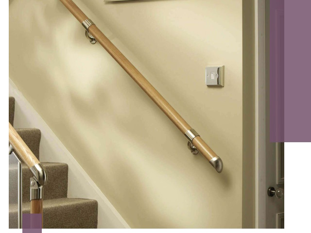 Монтаж пристенных поручней профессионально в Красноярске