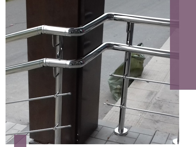 Монтаж поручней из нержавеющей стали в Красноярске качественно и быстро